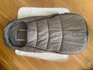 Bugaboo Voetenzak Grey Melange / Grijs Gemêleerd, Ophalen, Zo goed als nieuw, Voetenzak