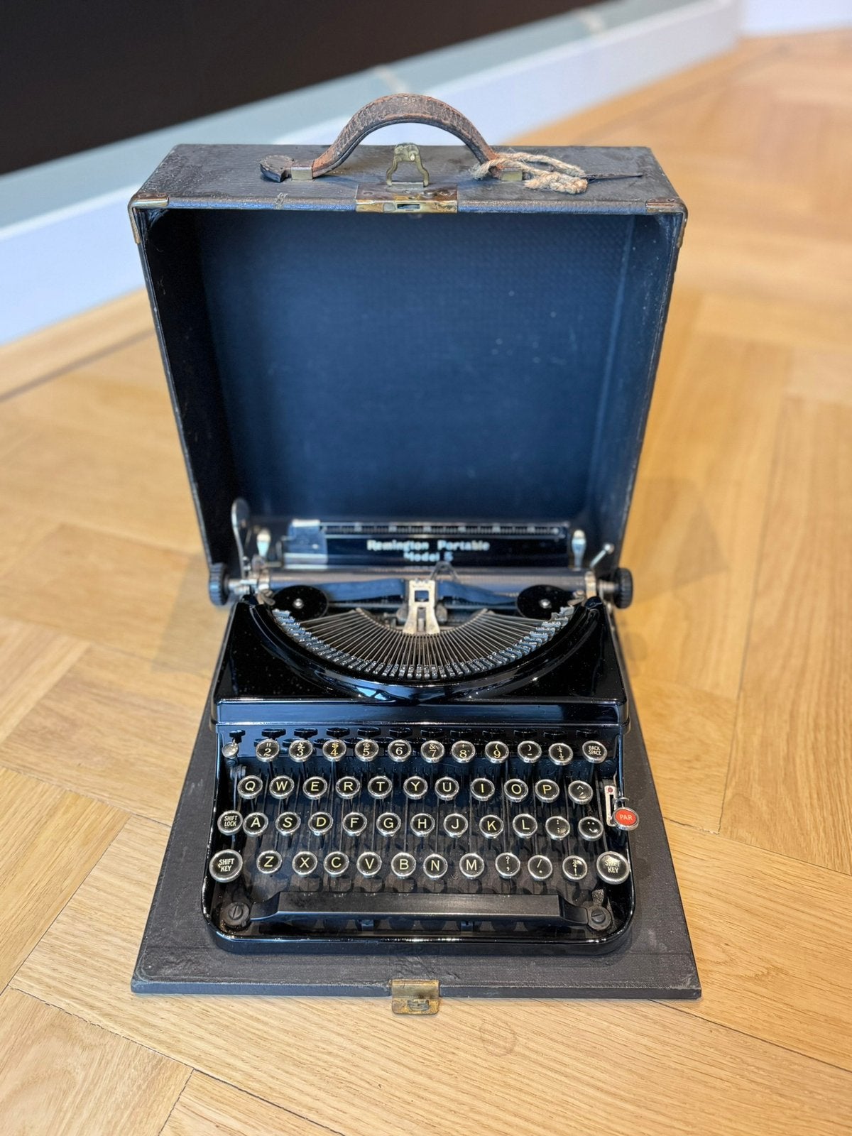 Originele Remington Portable typemachine, Ophalen of Verzenden, Zo goed als nieuw