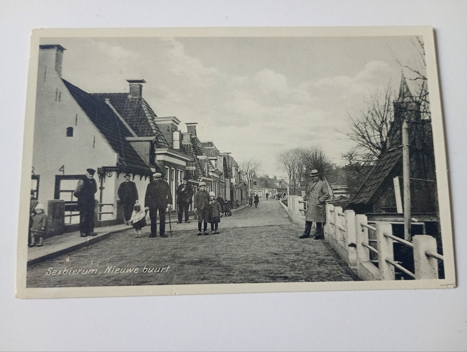 Sexbierum Nieuwe Buurt, Verzamelen, Ophalen of Verzenden, 1920 tot 1940, Ongelopen, Friesland
