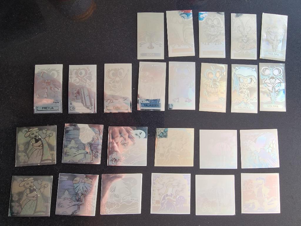 Fantastickers Panini 1989 hologrammen, Ophalen of Verzenden, Zo goed als nieuw, Plaatje