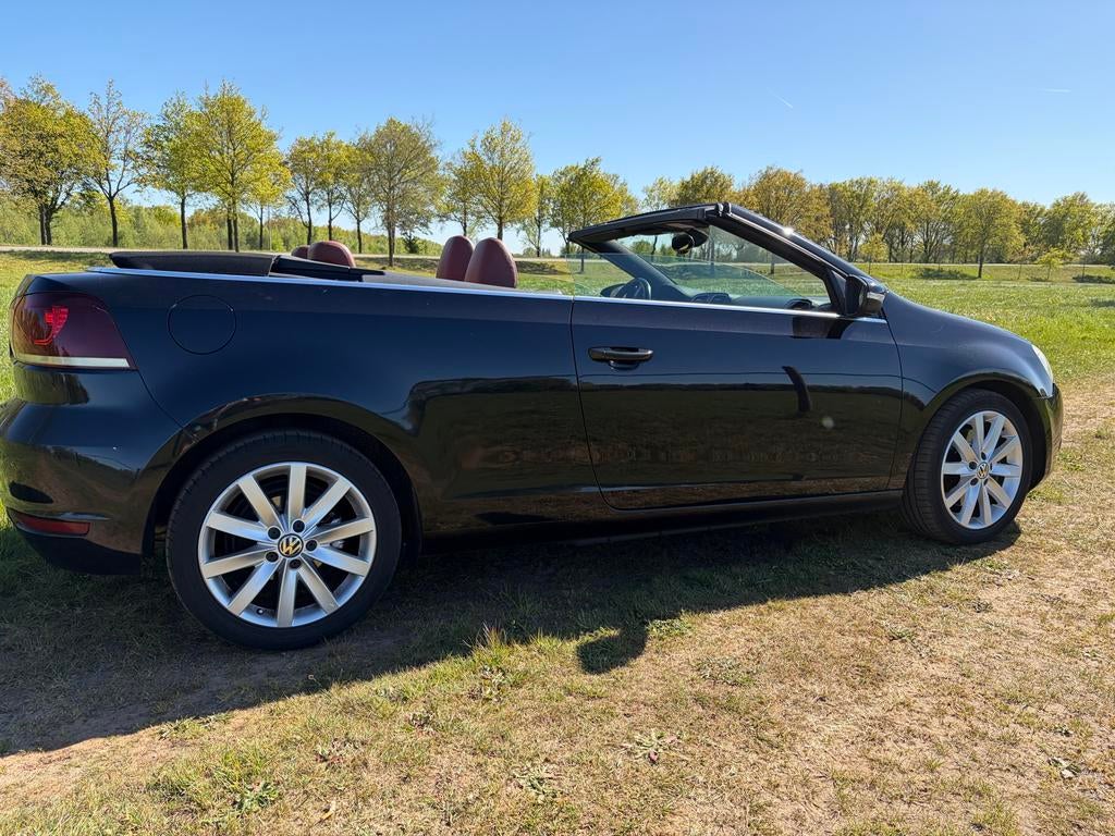 Volkswagen Golf 1.4 TSI 160PK 7-DSG 2011 Zwart 225000 km, Auto's, 680 kg, 4 cilinders, Cabriolet, Zwart