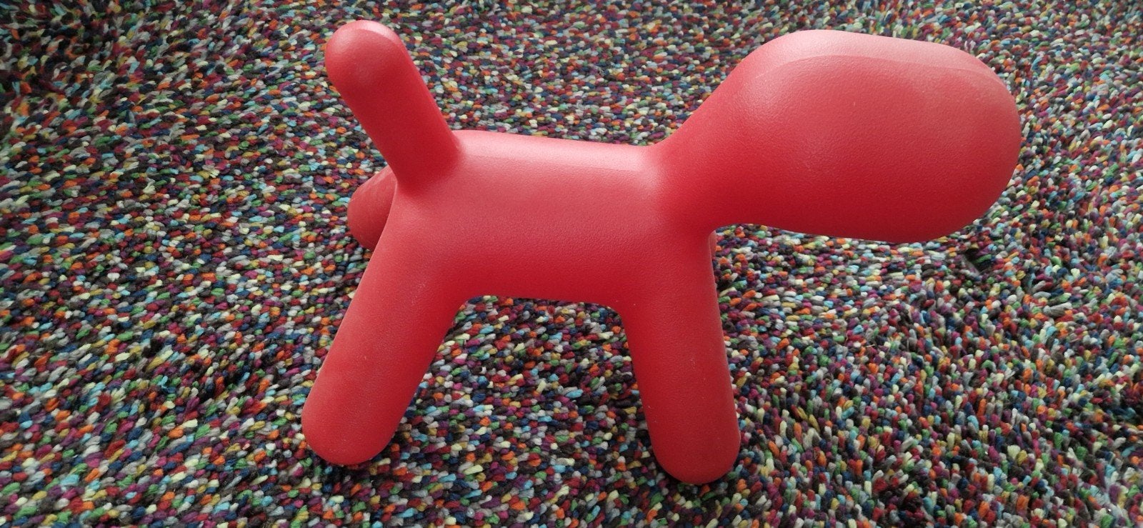 Magis Puppy Rood 45cm, Ophalen, Pop/figuur, Rood, Kunststof