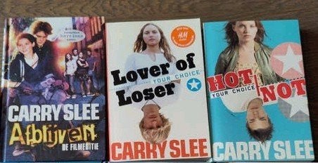 Carry Slee Boeken - 3 boeken, Ophalen of Verzenden, Gelezen, Carry Slee, Fictie