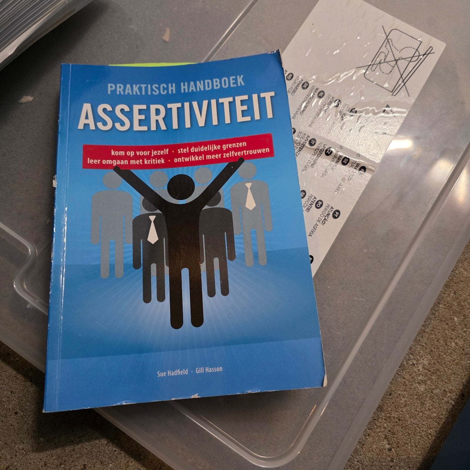 Praktisch Handboek Assertiviteit -, Boeken, Ophalen, Gelezen, Sue Hadfield, Gill Hasson