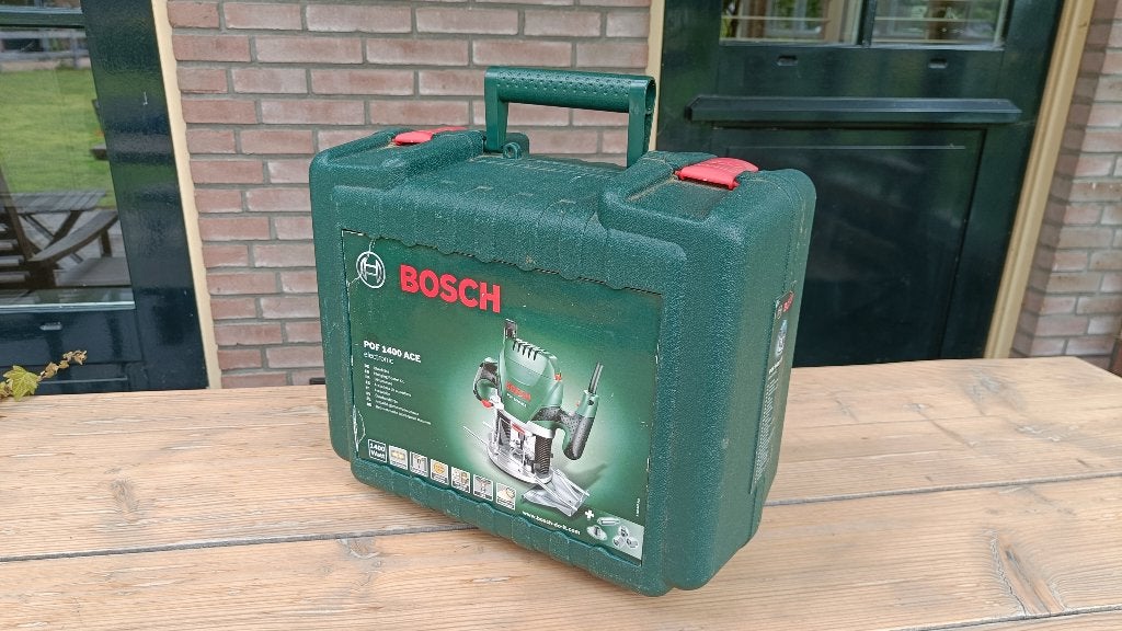 Bosch Bovenfrees, Doe-het-zelf en Verbouw, Gereedschap | Freesmachines, Gebruikt, Ophalen of Verzenden, Bovenfrees, Bosch