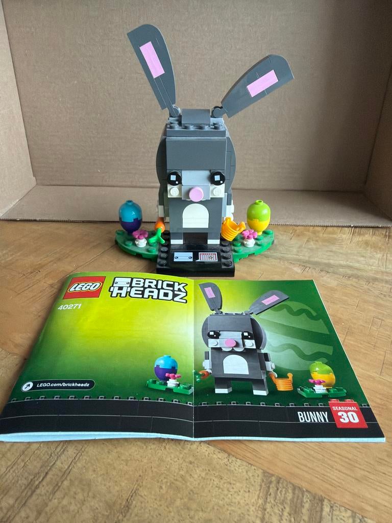 Lego Brickheadz Bunny 40271 - Paashaas!, Ophalen, Zo goed als nieuw, Complete set, Lego