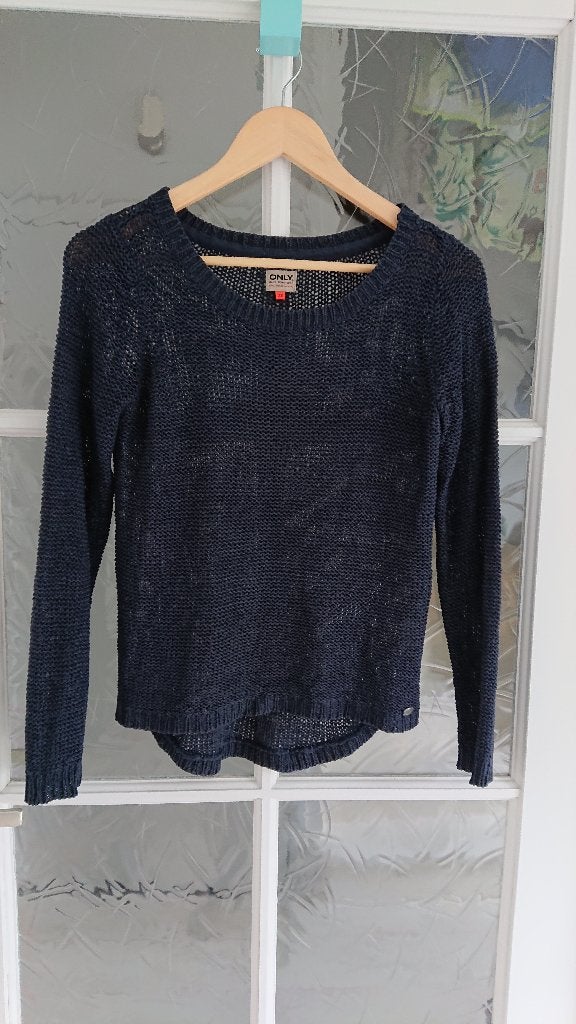 Donkerblauwe trui - ONLY - maat XS, Kleding | Dames, Truien en Vesten, Only, Blauw, Ophalen of Verzenden, Maat 34 (XS) of kleiner