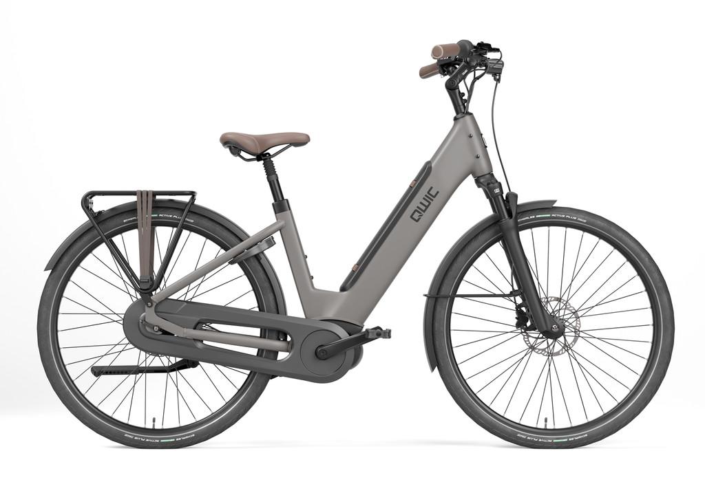 Qwic Elan daily zwart dames 54cm 28inch, Fietsen en Brommers, Elektrische fietsen, 51 tot 55 cm, Nieuw, Qwic