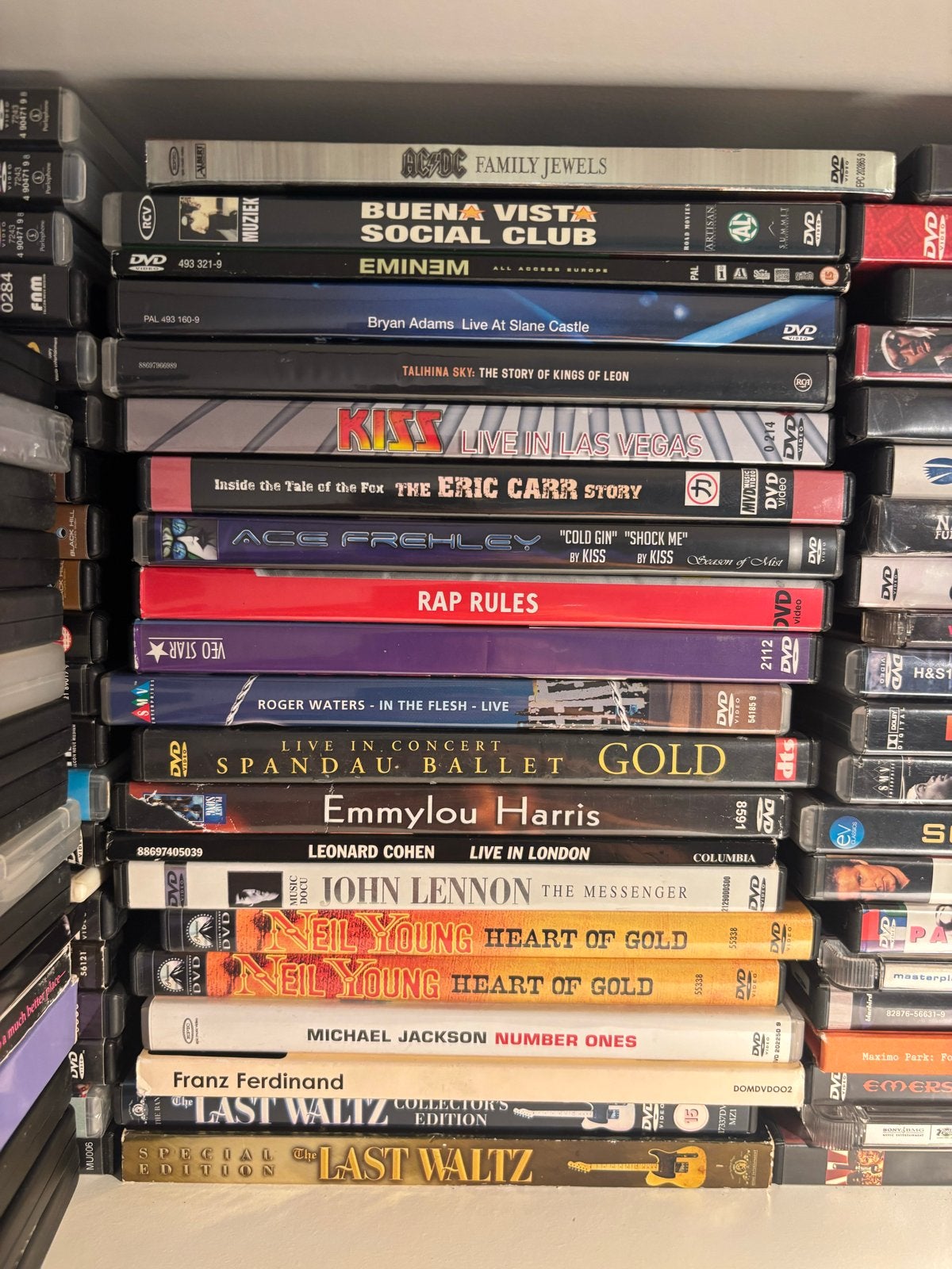 Top muziek dvd collectie ook per stuk C, Cd's en Dvd's, Alle leeftijden, Nederlands, Ophalen of Verzenden, Concert