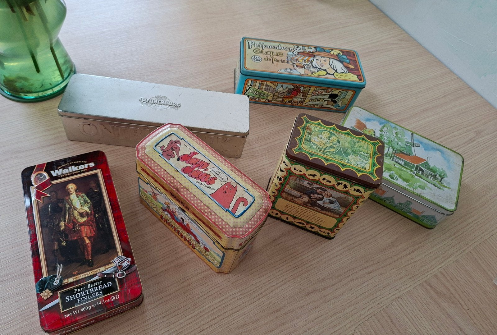 Verzamelitems-oude blikken-Royco, Wasa, Peijnenburg,Verkade, Verzamelen, Blikken, Ophalen of Verzenden, Gebruikt, Overige, Verkade