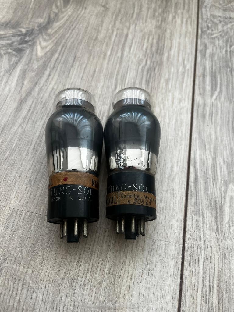 Tung-Sol 6V6 smoke glas