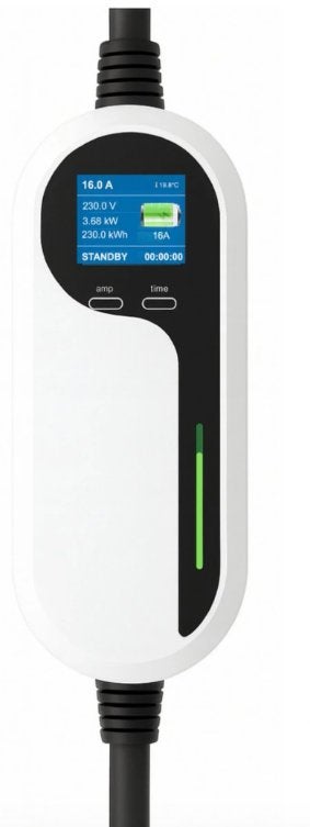 Loady mobiele lader 3,7 kW - type 1  - 15 meter - CEE, Ophalen of Verzenden, Zo goed als nieuw, Laadpaal en Laadkabel