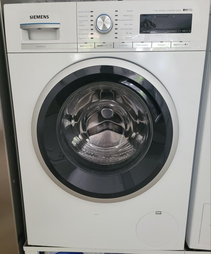 Siemens iq700 defect, 8 tot 10 kg, Ophalen, 1600 toeren of meer, 85 tot 90 cm