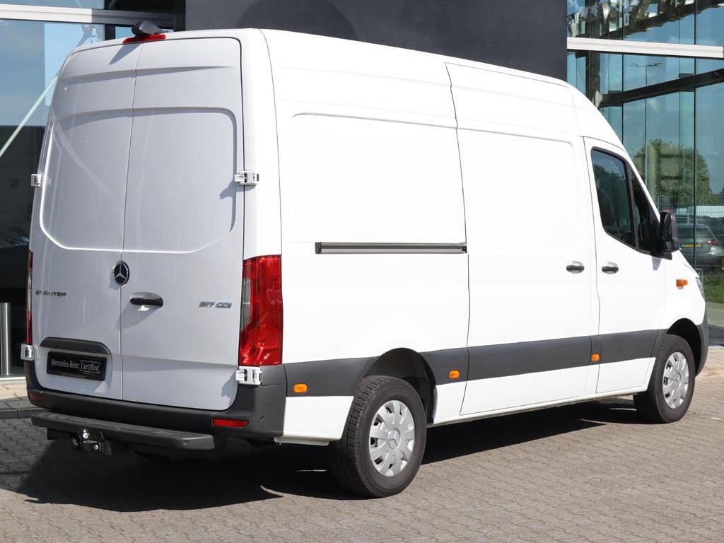 Mercedes-Benz Sprinter 317 CDI L2H2 TREKHAAK BETIMMERING, Automaat, Euro 6, 2000 kg, Wit