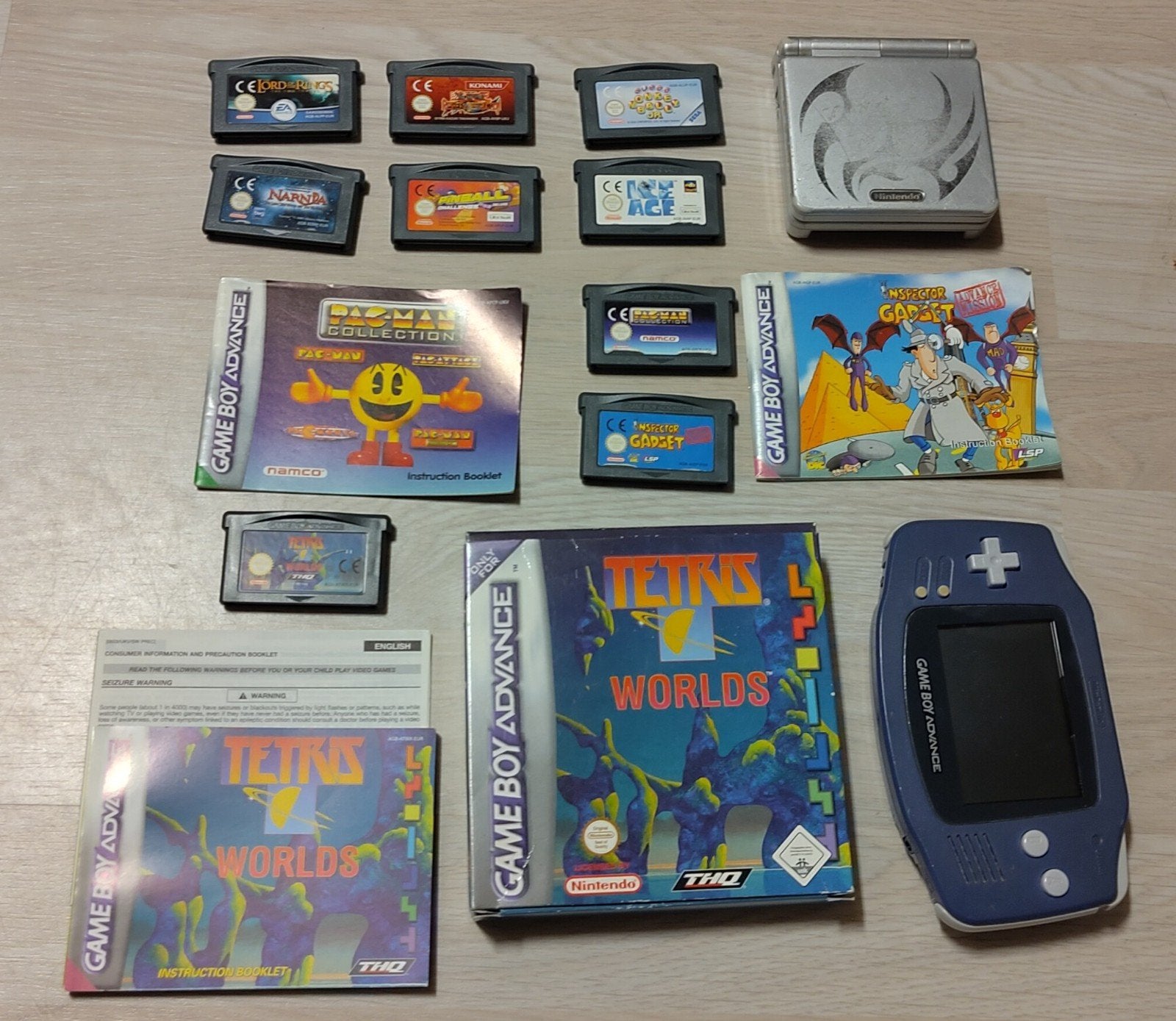 Game Boy Advance SP tribal Spellen Bundel (9 games), Spelcomputers en Games, Avontuur en Actie, 1 speler, Ophalen of Verzenden