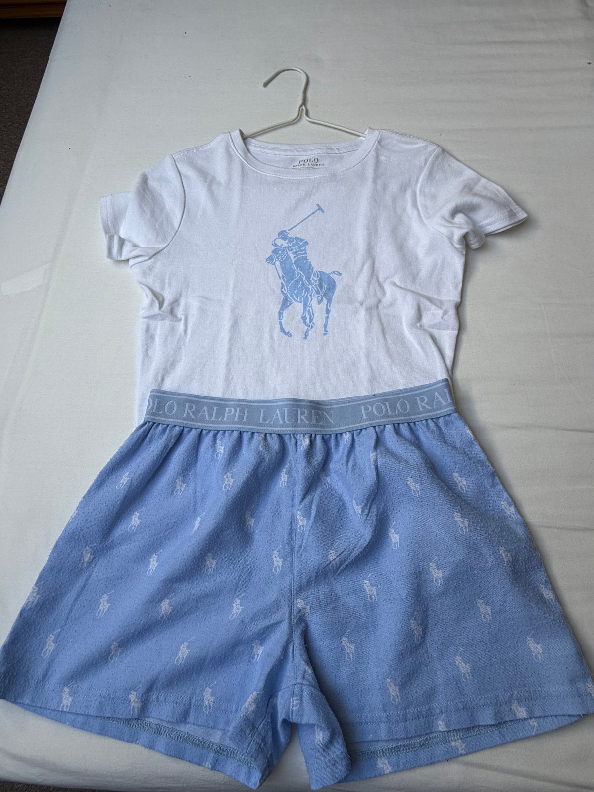 Polo Ralph Lauren Pyjama Set voor Kinderen - Maat 12, Ophalen of Verzenden, Zo goed als nieuw, Jongen of Meisje, Nacht- of Onderkleding