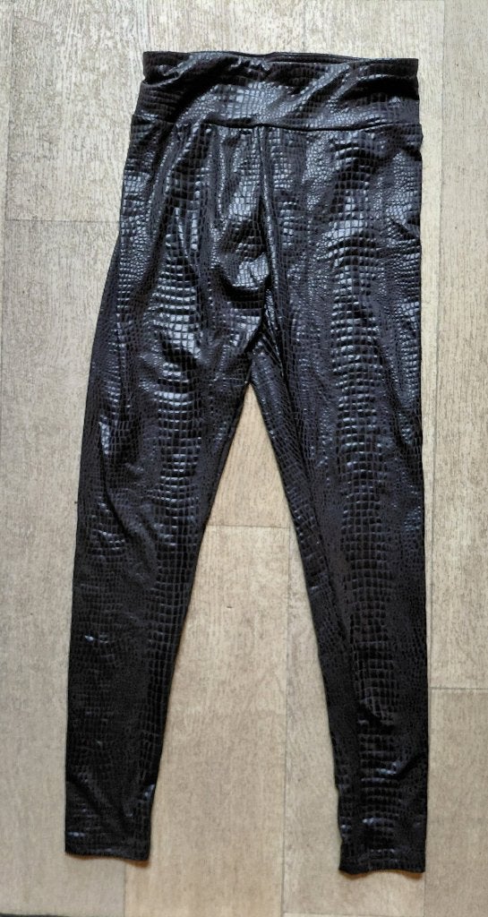 Nieuwe legging met textuur, Legging, Maat 36/38 (S), Verzenden, Zwart