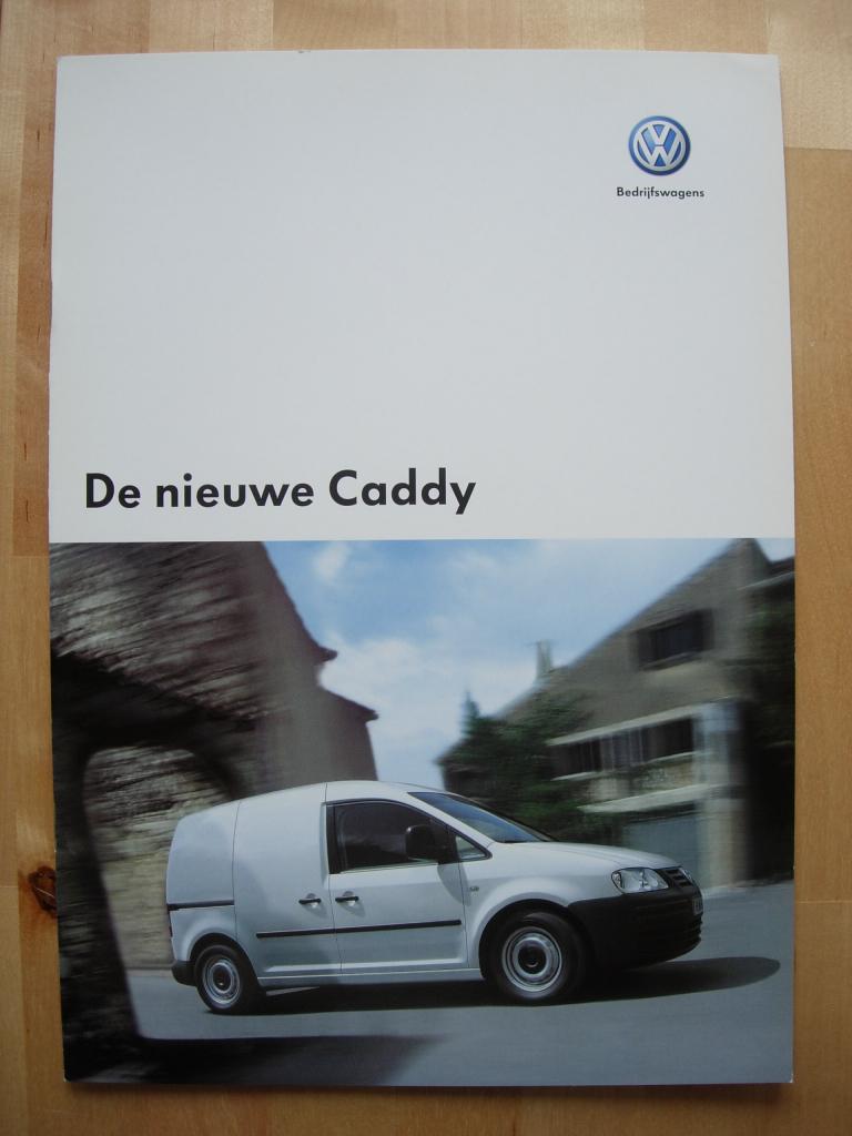 Volkswagen Caddy Brochure 2005 VW, Volkswagen, Ophalen of Verzenden, Zo goed als nieuw, Volkswagen