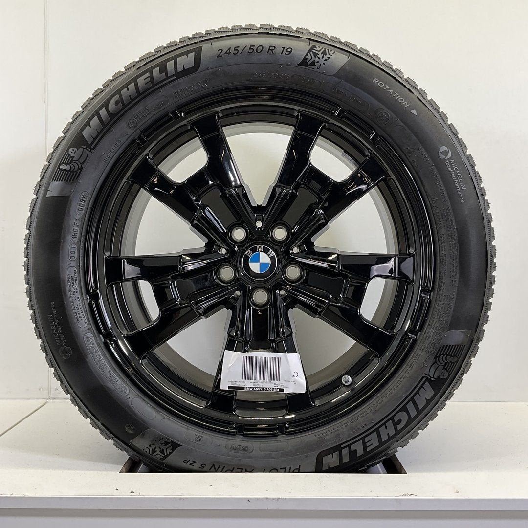 NIEUW BMW X3 IX3 G08 SET VELGEN + WINTERBANDEN 19 INCH ORIG., Auto-onderdelen, Banden en Velgen, 19 inch, 245 mm, -, -