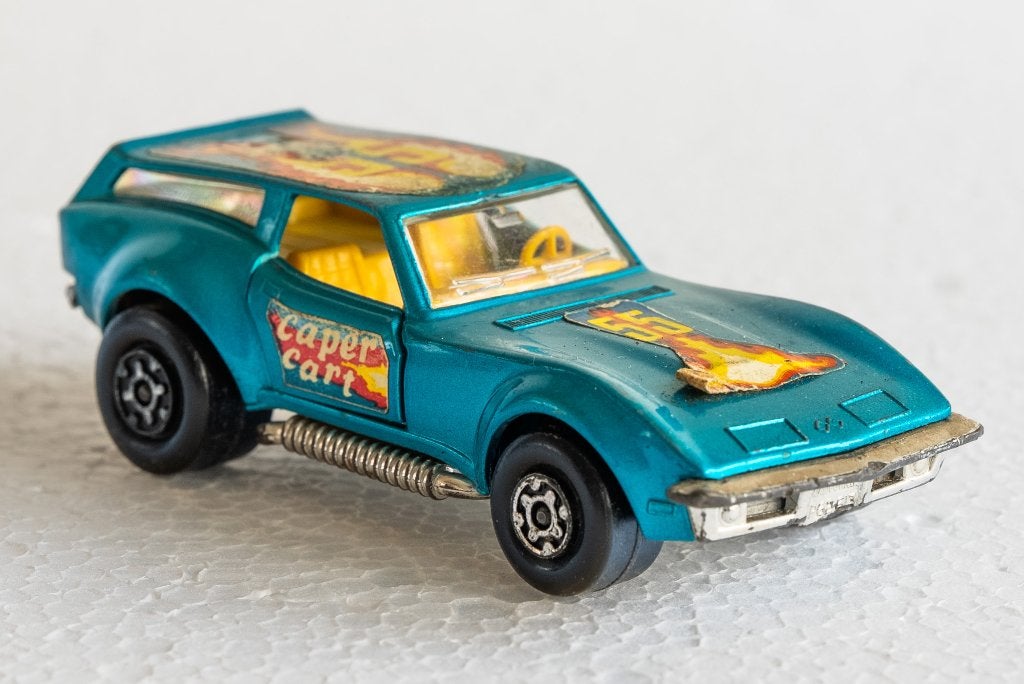 Matchbox vintage Corvette, Ophalen of Verzenden, Gebruikt