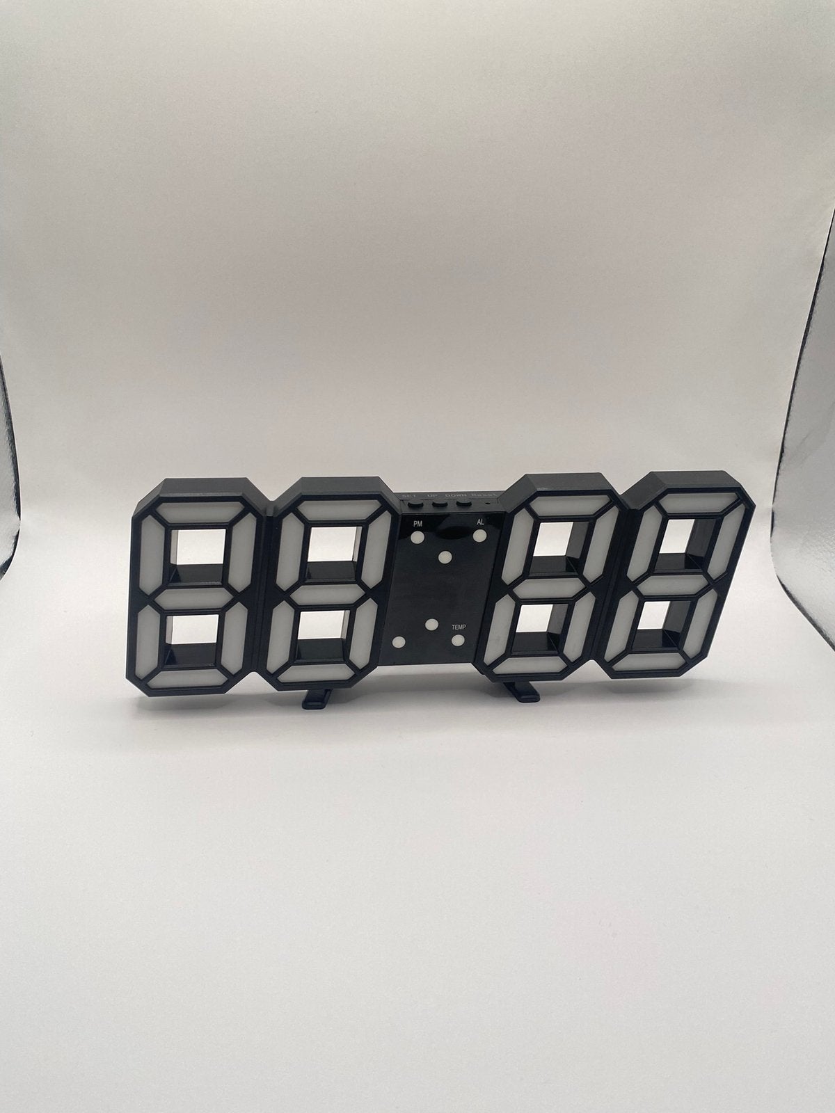 3D LED Digital Clock Luminous Fashion Wall Clock, Ophalen of Verzenden, Nieuw, Digitaal, Staande klok