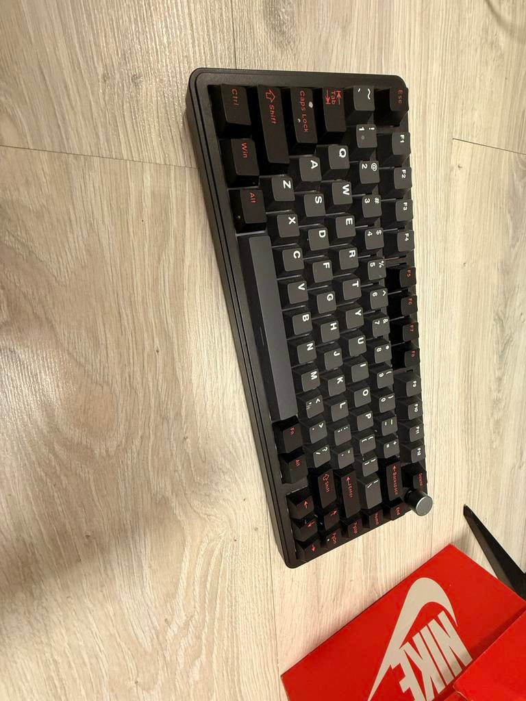 Attack Shark x85 mechanisch toetsenbord (Akko V3 Fairy), Computers en Software, Toetsenborden, Zo goed als nieuw, Qwerty, Draadloos