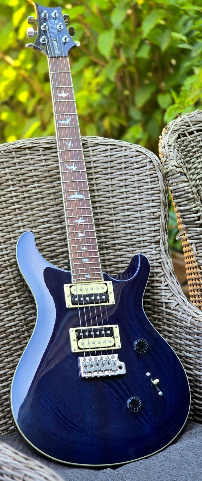 PRS SE Standard 24 – 2021 – Translucent Blue – z.g.a.n., Muziek en Instrumenten, Snaarinstrumenten | Gitaren | Elektrisch, Paul Reed Smith