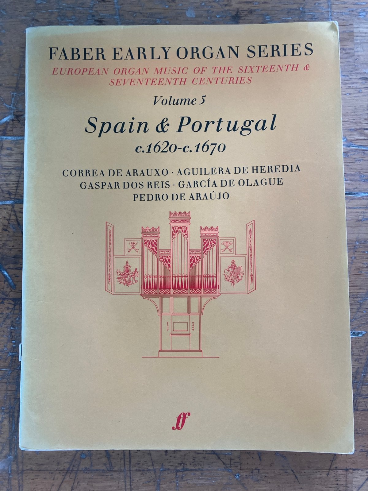 Faber Early Organ Series Vol. 5: Spanje & Portugal Orgelmuzi, Orgel, Gebruikt, Klassiek, Ophalen of Verzenden
