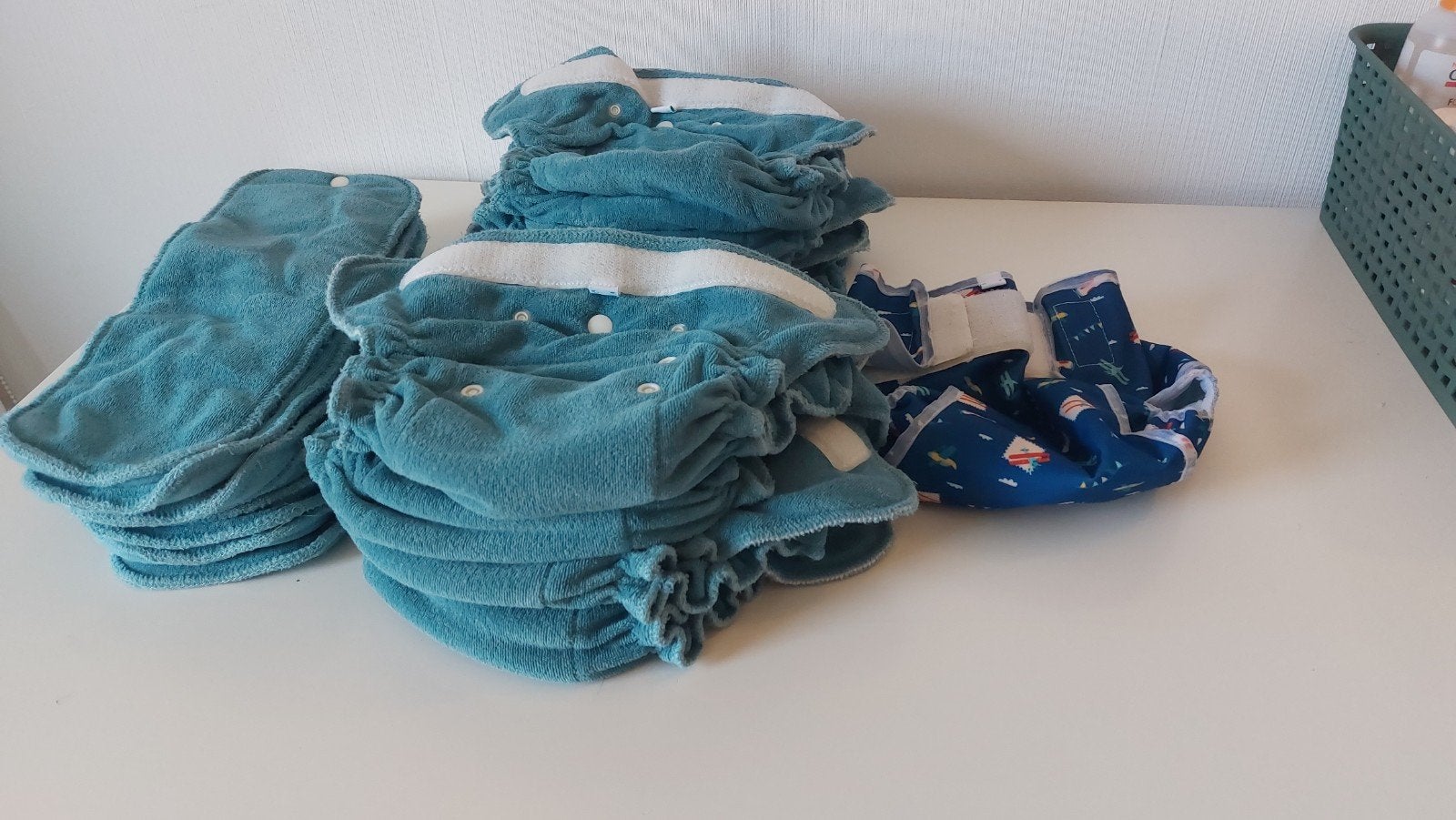 NIEUW! Wasbare binnenluiers Popolini - 3-15 kilo, Ophalen of Verzenden, Nieuw, One size