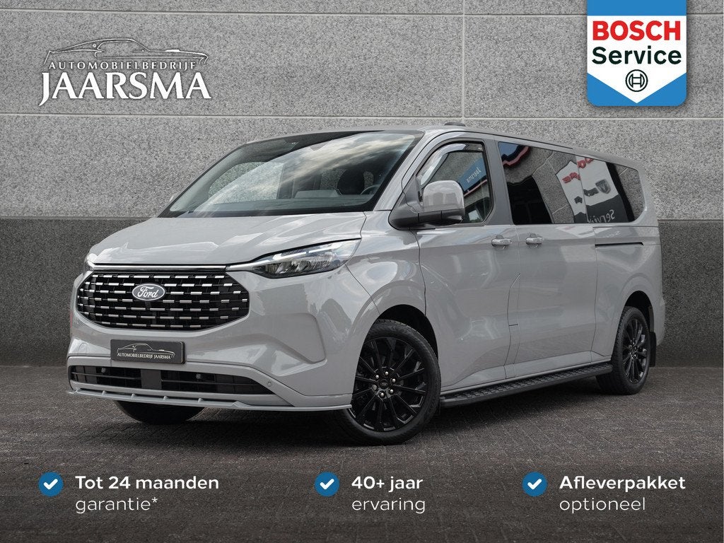 Ford Tourneo Custom 340 2.5 PHEV L2H1 Titanium X |8-persoons, Auto's, Bedrijf, 9 stoelen, Hybride Elektrisch/Benzine, 2367 kg