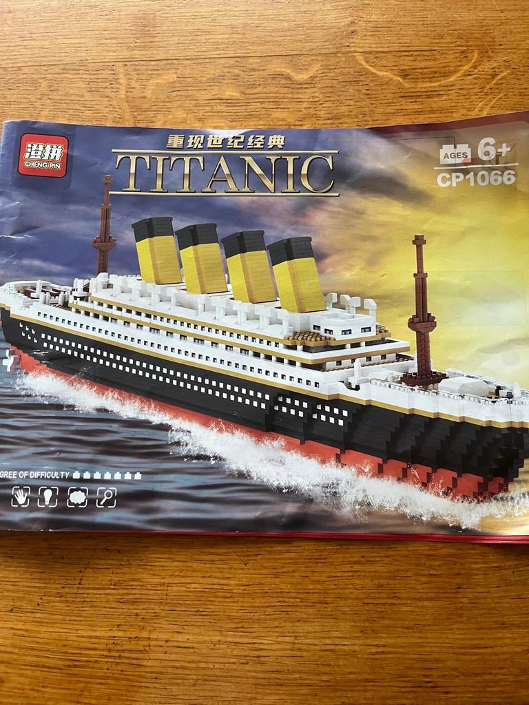 Titanic bouwset - Zo goed als nieuw, Ophalen of Verzenden, Zo goed als nieuw, Overige merken
