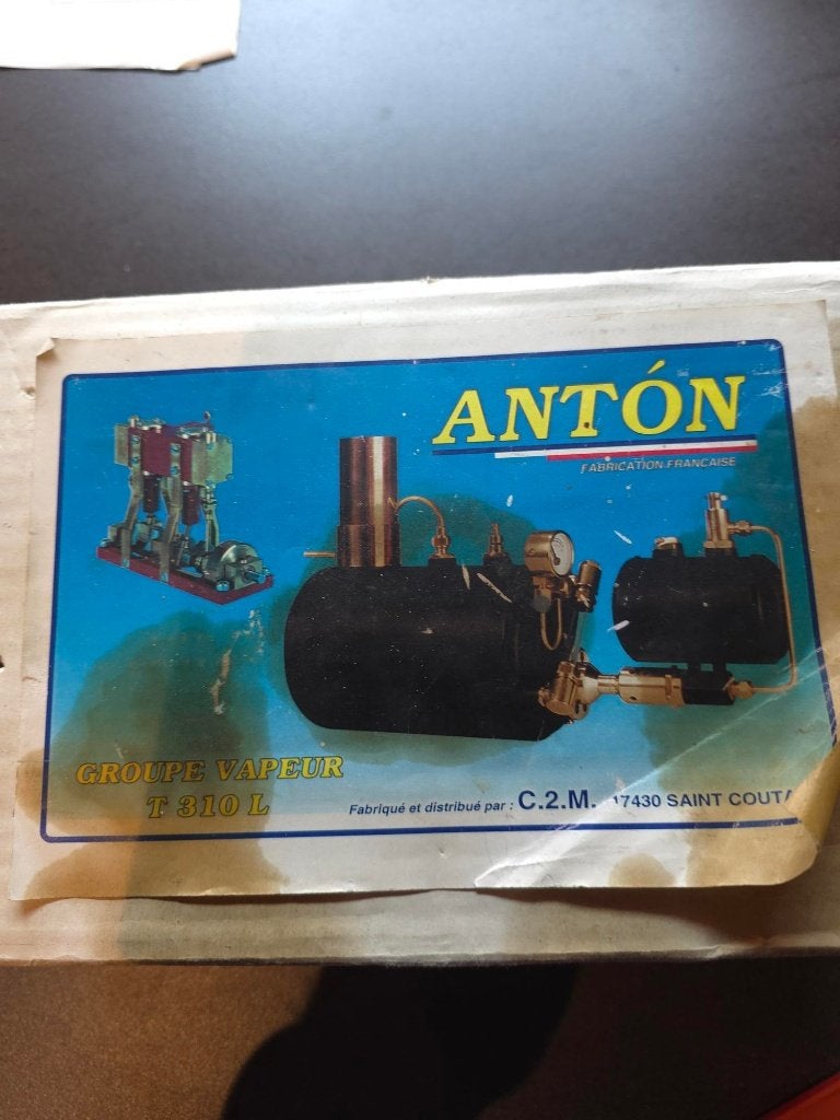 Te koop originele Anton stoommachine, Ophalen, Nieuw, 1:32 tot 1:50