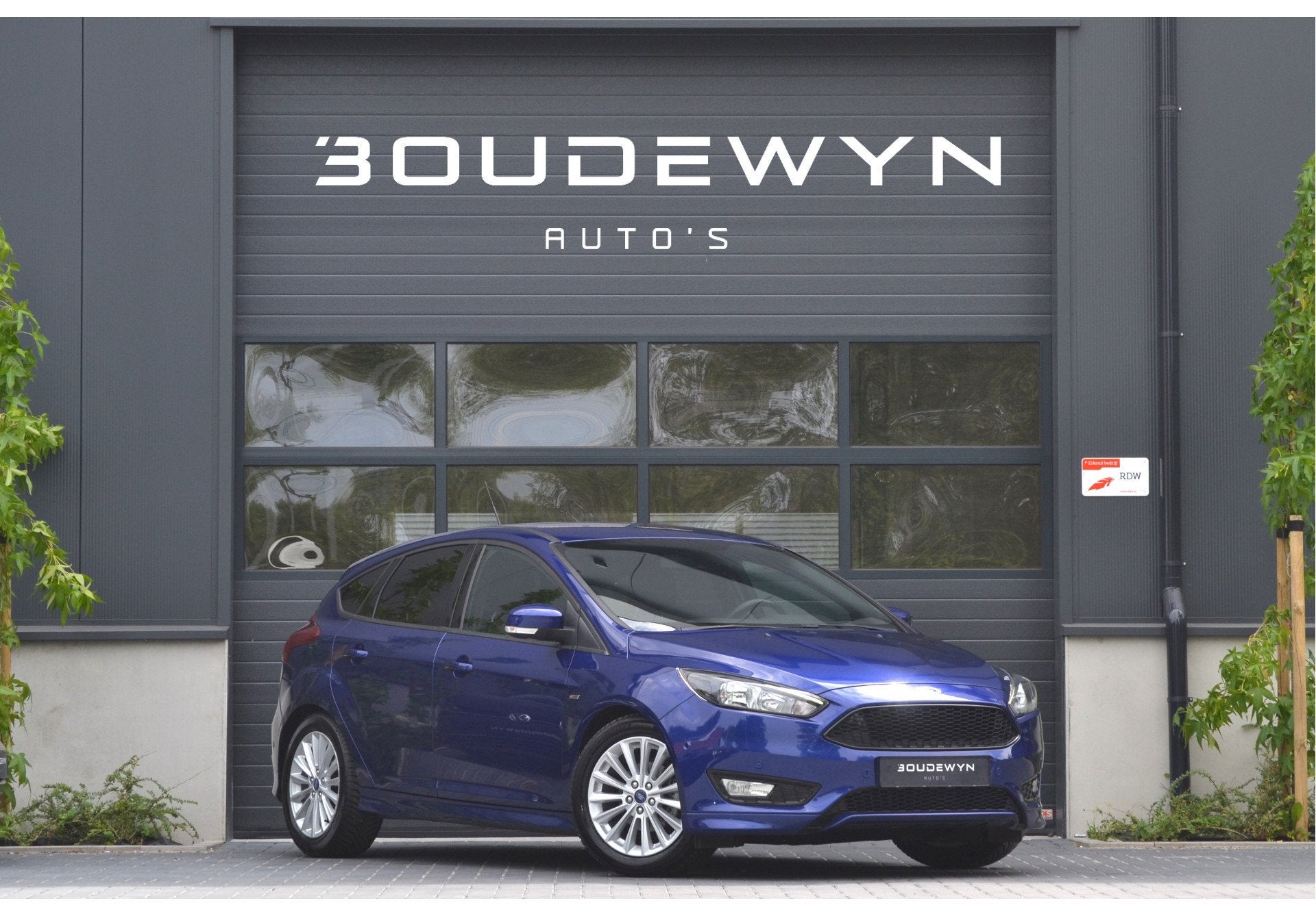 Ford Focus 1.0 ST-Line NAP | Voorruitverwarming | Cruise Con, Auto's, Electronic Stability Program (ESP), Euro 6, Blauw, Origineel Nederlands