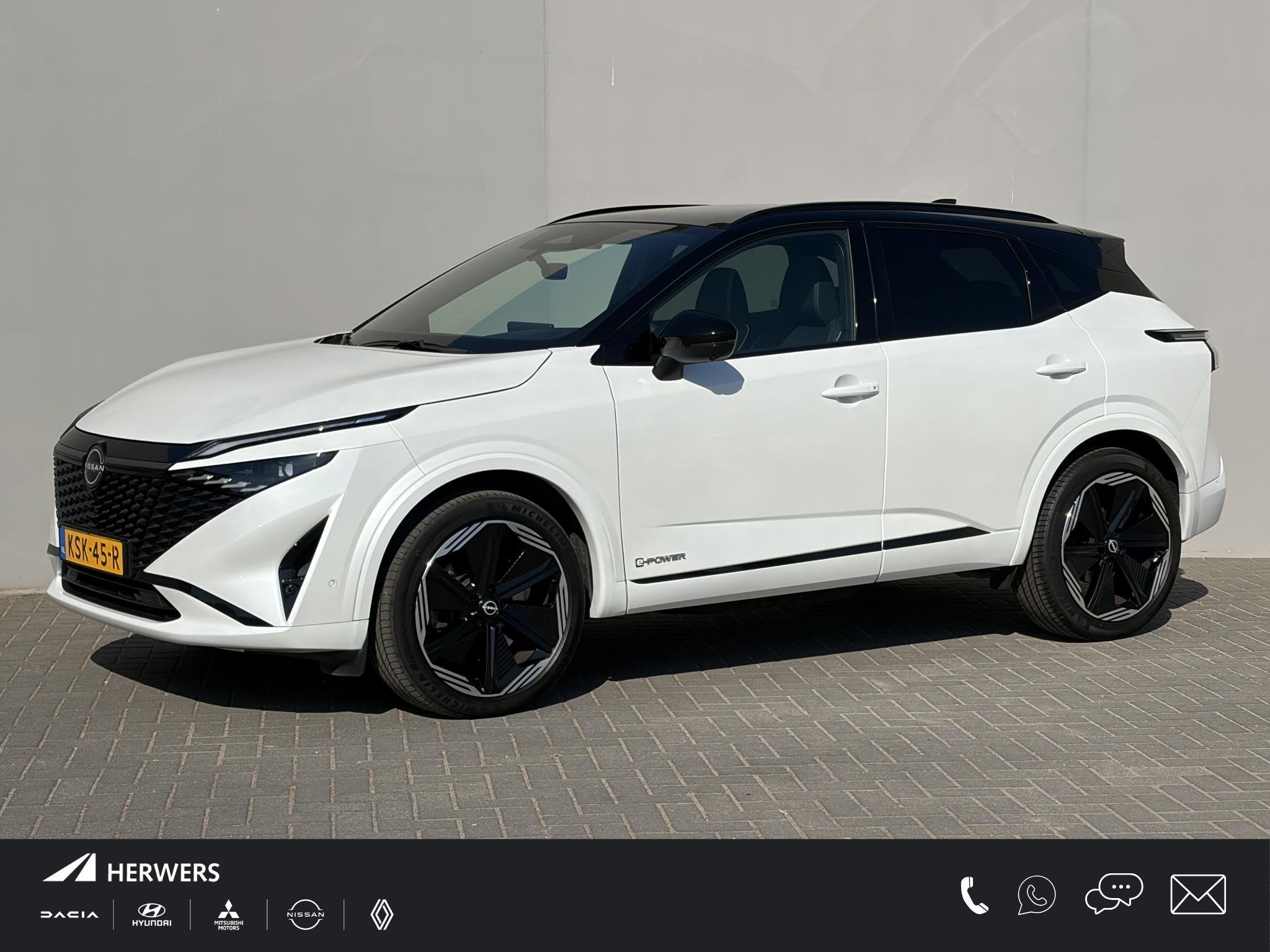 Nissan Qashqai 1.5 e-Power N-Design / Google Maps Navigatie, 1497 cc, Gebruikt, 190 pk, 2 kWh