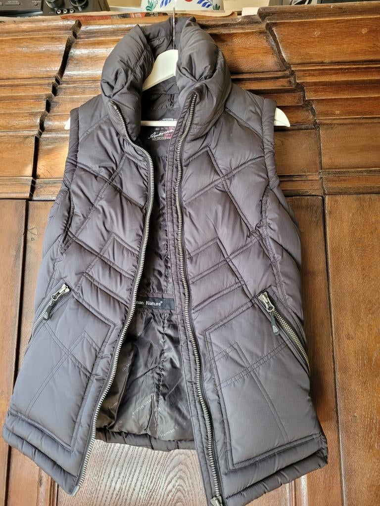 Nieuwe bodywarmer Human Nature maat M, Kleding | Dames, Bodywarmers, Maat 38/40 (M), Nieuw, Ophalen of Verzenden, Grijs
