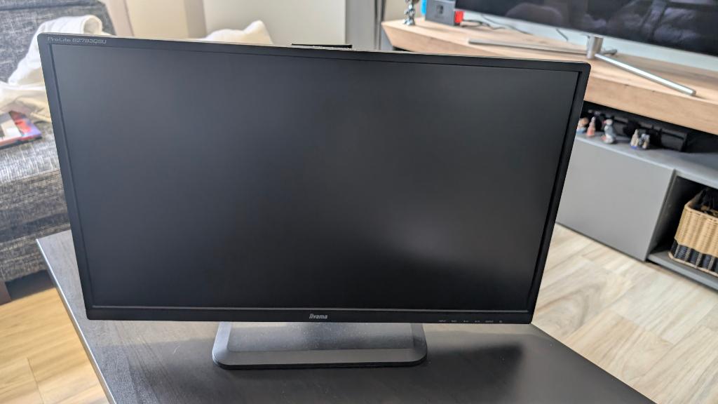 iiyama ProLite B2783QSU — 27" QHD Monitor, Computers en Software, Monitoren, In hoogte verstelbaar, IPS, Minder dan 1 ms, Zo goed als nieuw