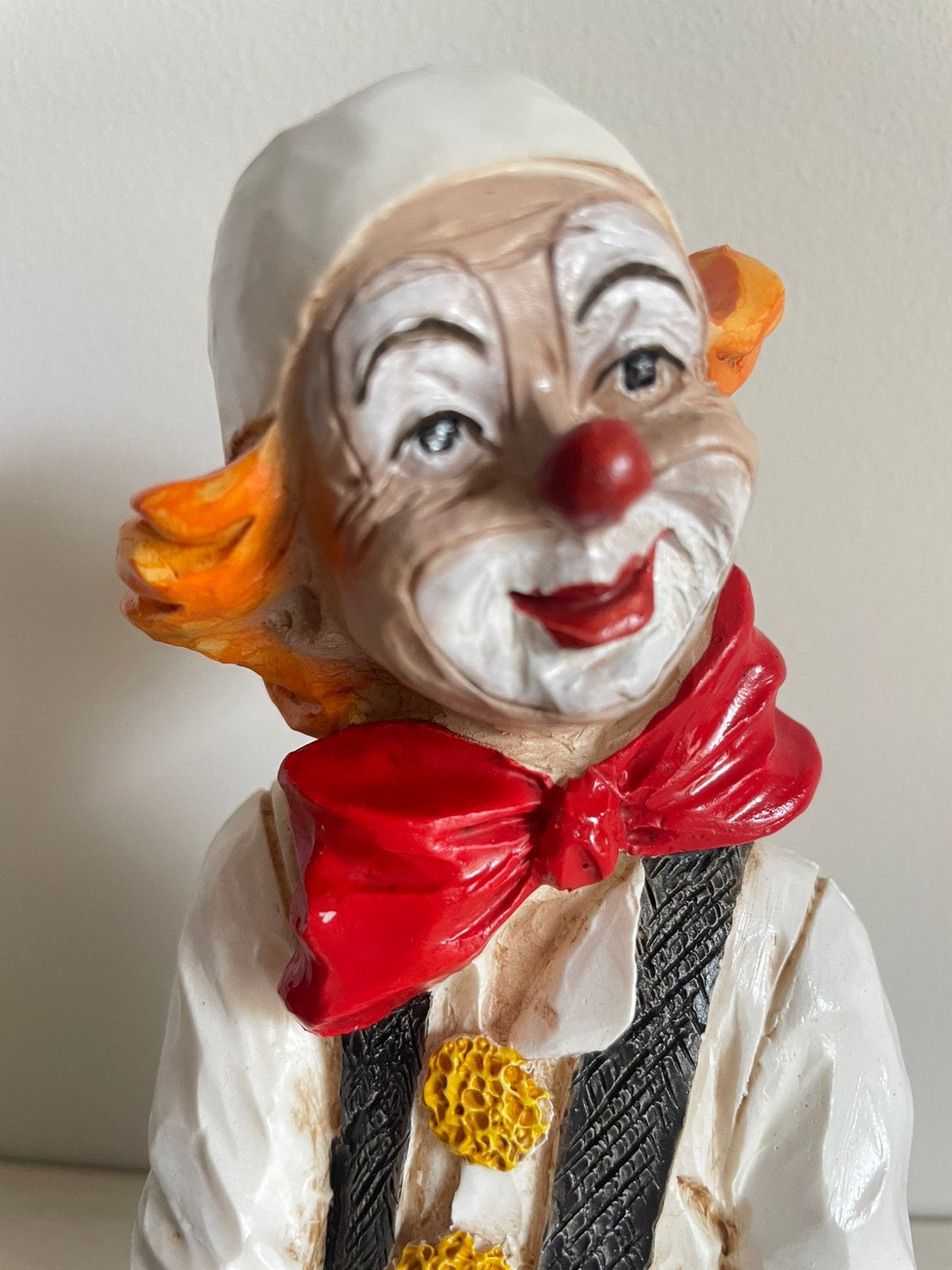 Verzameling 9 handgemaakte stenen Italiaanse clowntjes, Verzenden, Zo goed als nieuw, Mens