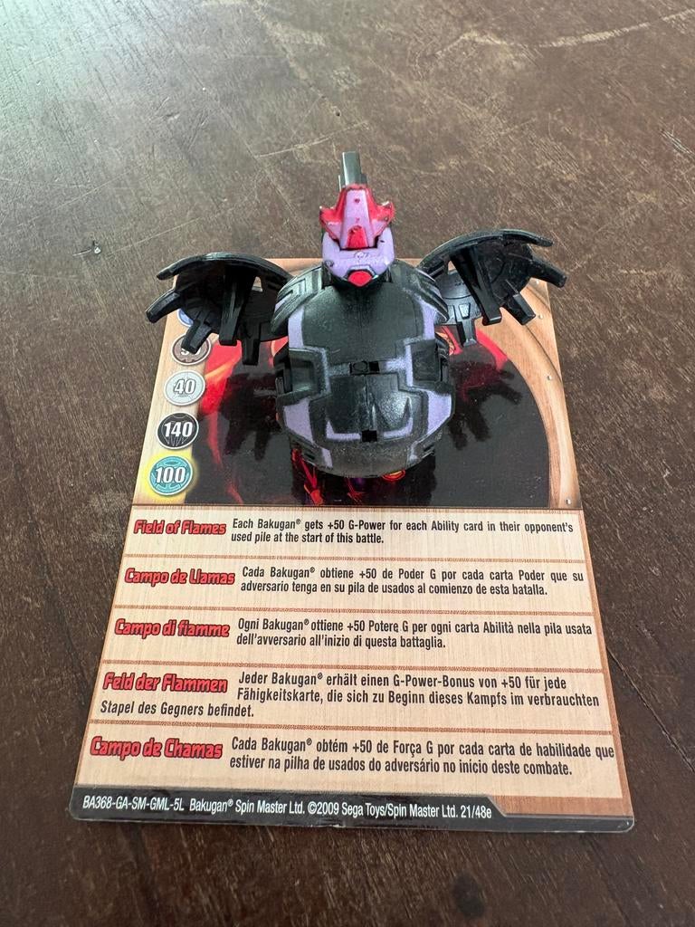Vintage Set Bakugan kaarten en figuren, Verzamelen, Ophalen, Gebruikt