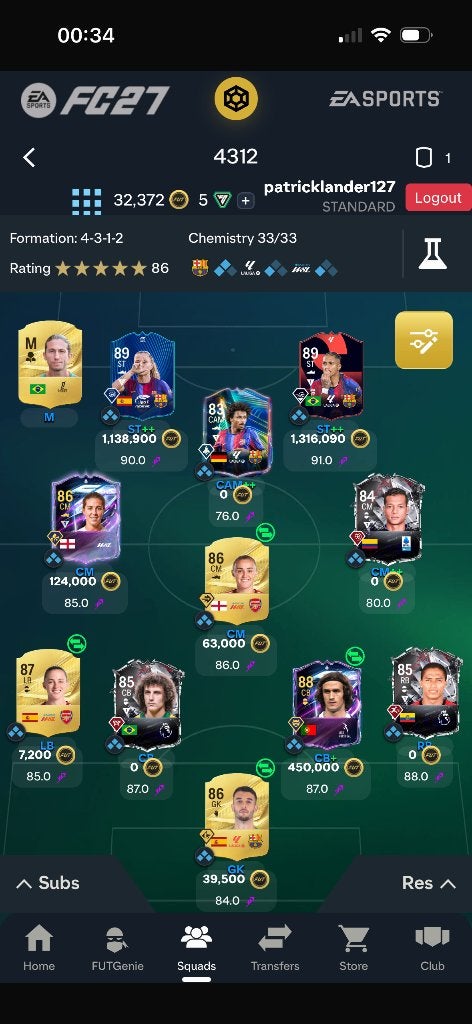 Ea fc 27 a c c, Ophalen of Verzenden, Zo goed als nieuw