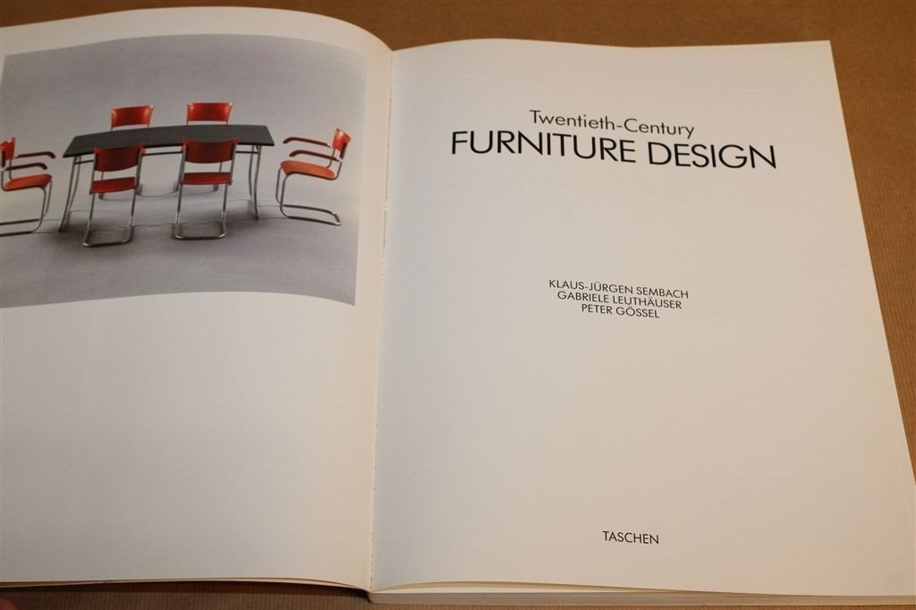 20e Eeuws Meubeldesign — Taschen Naslagwerk [EN], Ophalen of Verzenden, Gelezen, Fotografen
