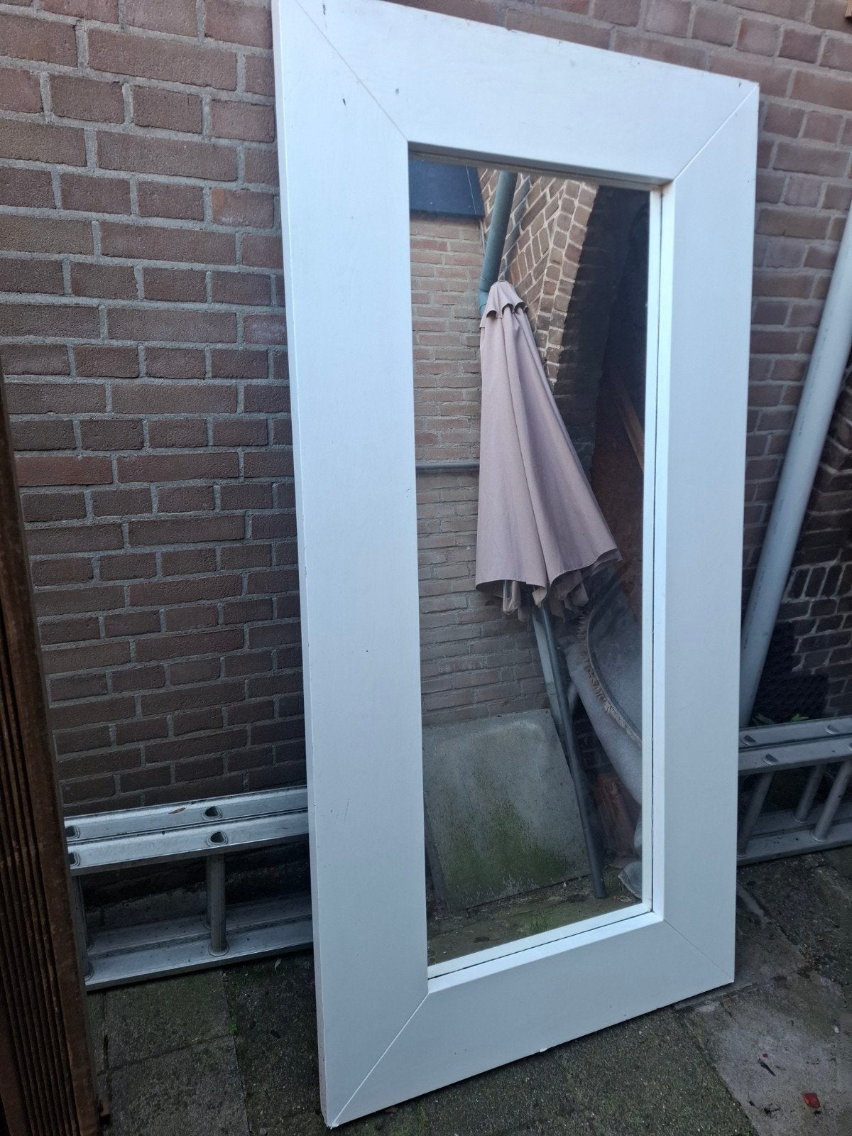 mooie grote stevige spiegel, Ophalen, Rechthoekig