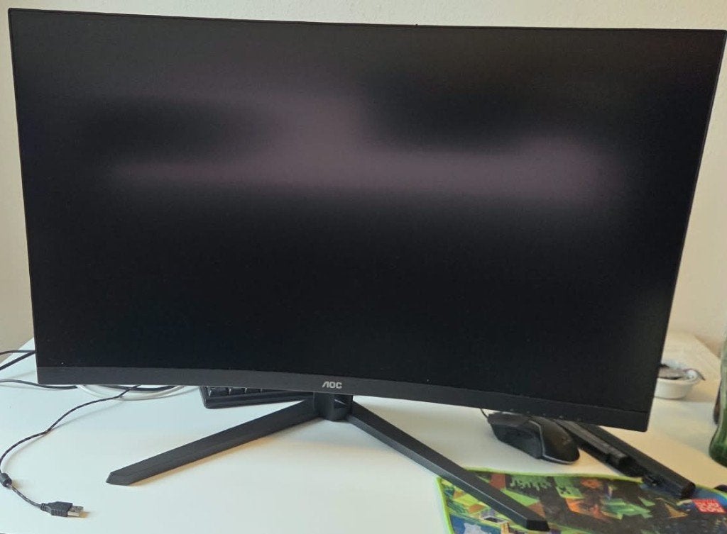 32 inch 1440P curved gaming monitor, VA, Minder dan 1 ms, Zo goed als nieuw, HDMI