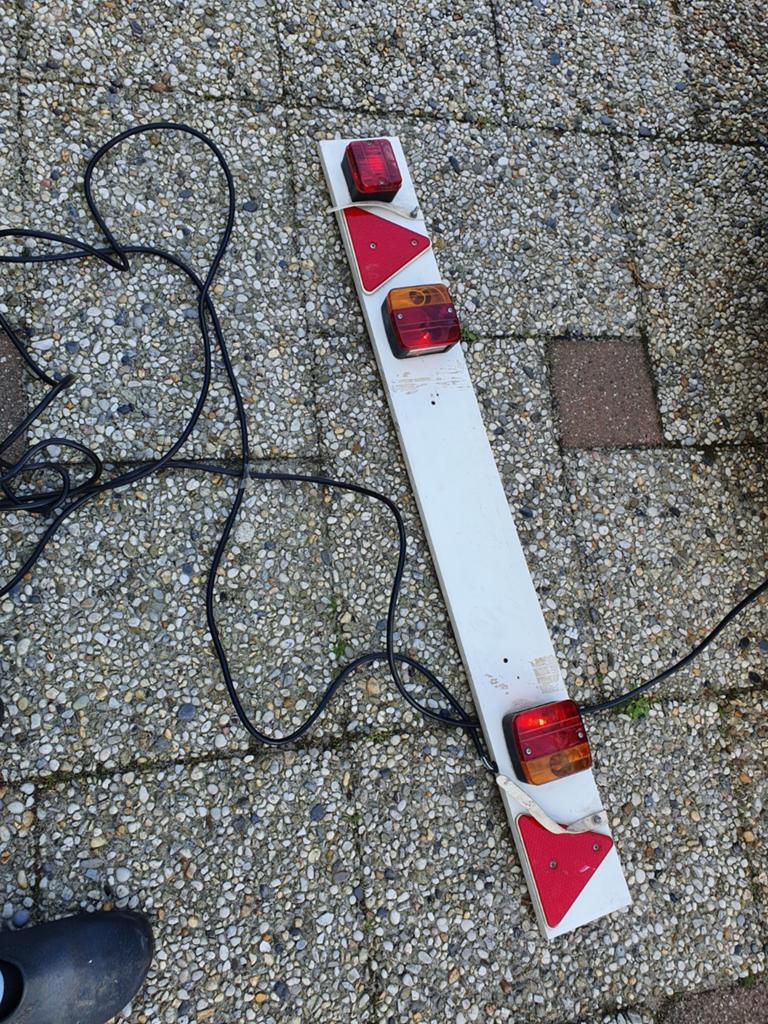 7 polige verlichtingsbalk, Ophalen of Verzenden, Gebruikt