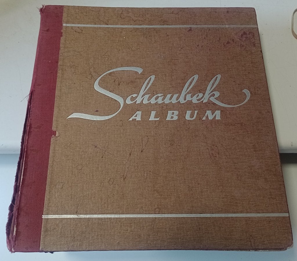 M2) Fraai Schaubek album 1939 uitgave met zegels, Ophalen of Verzenden, Buitenland