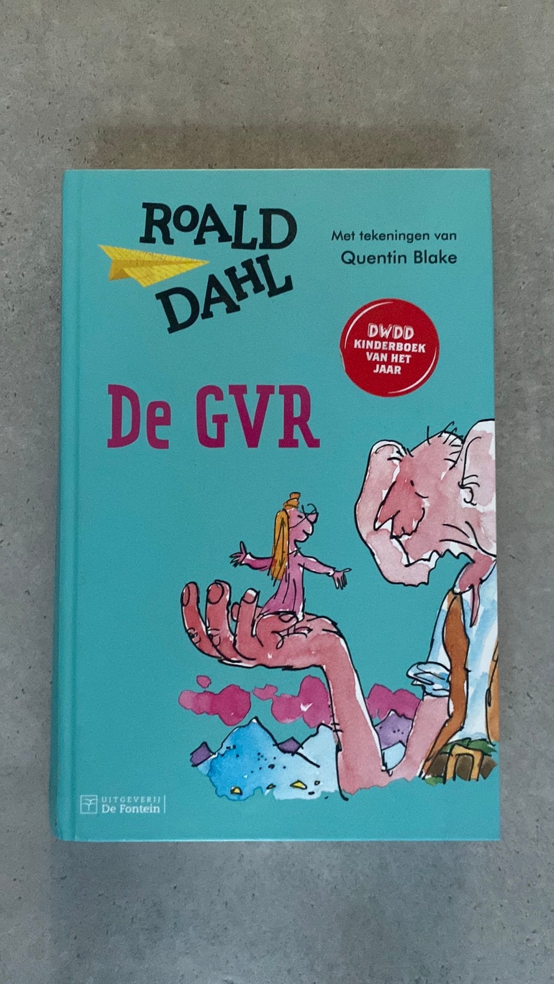 Roald Dahl - De GVR, Roald Dahl, Fictie algemeen, Ophalen of Verzenden, Zo goed als nieuw