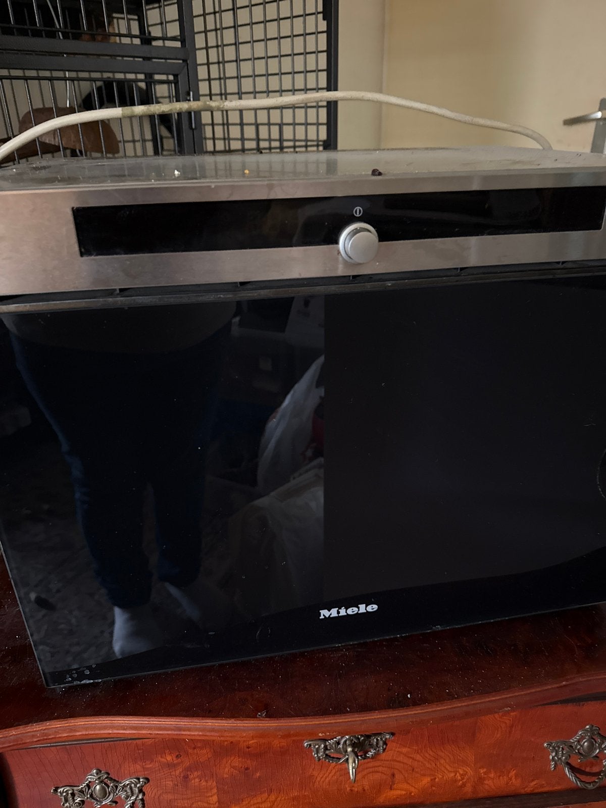 Miele Stoomoven - Inbouw - Zo goed als nieuw, Ophalen, 45 tot 50 cm, 60 cm of meer, Inbouw