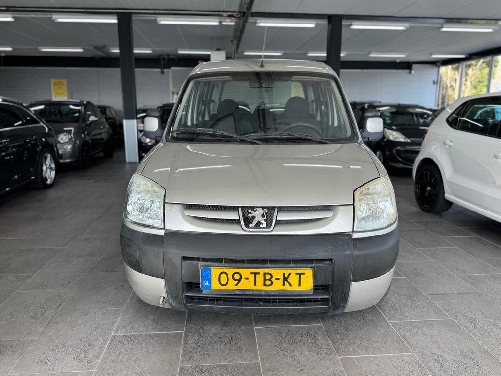 Peugeot Partner MPV 1.6-16V XT airco 2x schuifdeuren cruise, Auto's, Peugeot, Stof, Gebruikt, Zwart, Origineel Nederlands