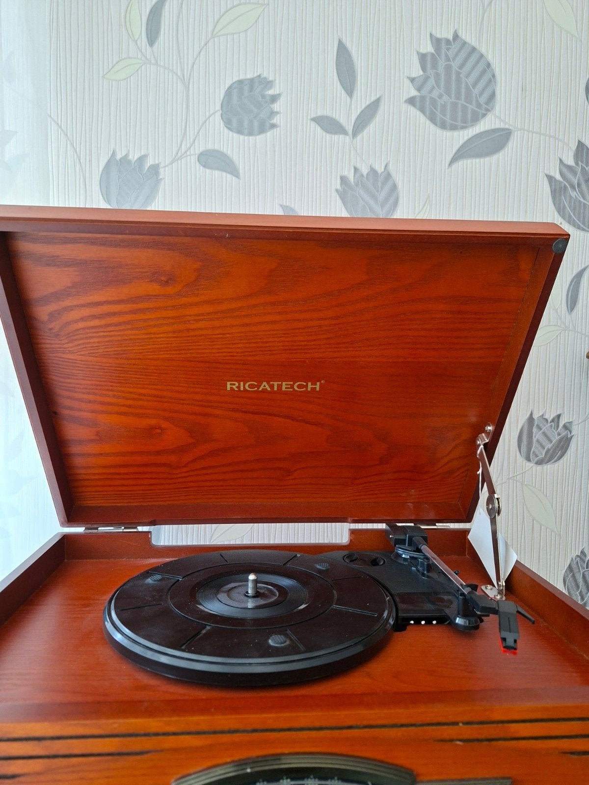 Ricatech Vintage Radio, CD-speler en Platenspeler, Ophalen of Verzenden, Gebruikt