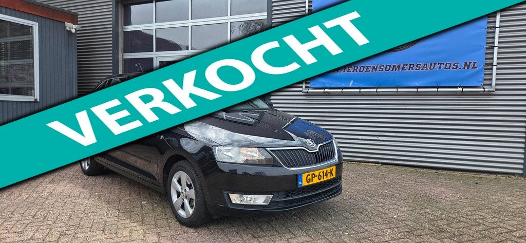 Skoda Rapid Spaceback 1.2 TSI Greentech Elegance, Auto's, Skoda, Bedrijf, Te koop, Rapid, ABS, Airbags, Airconditioning, Automatische klimaatregeling