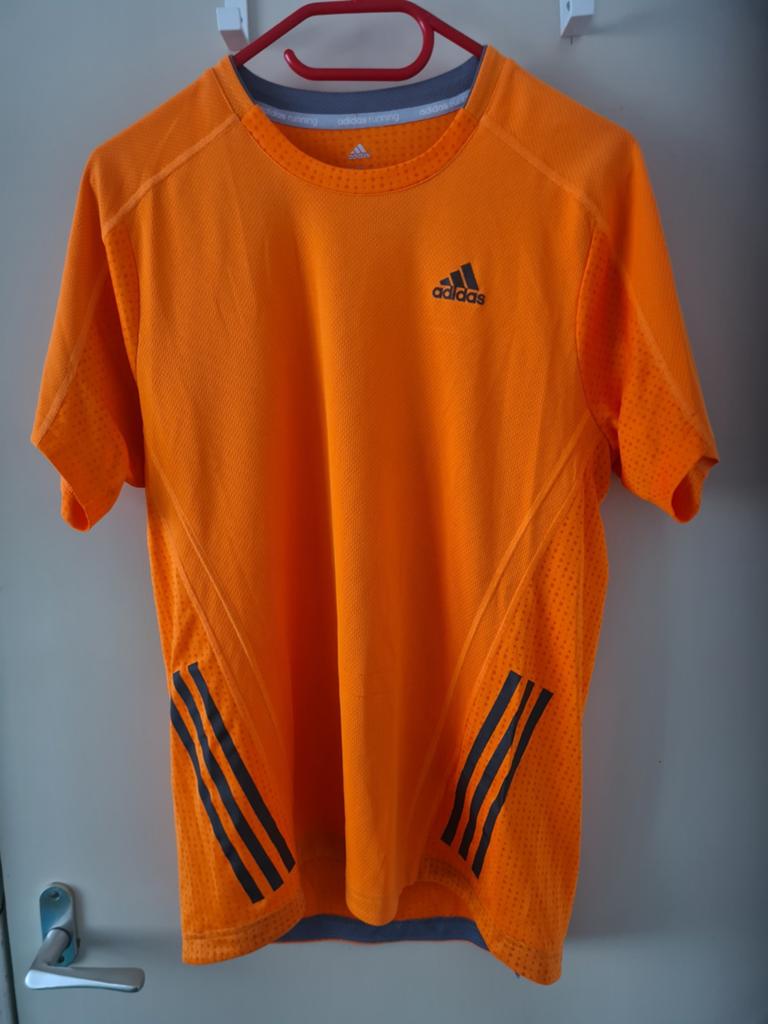 Adidas Supernova Climacool Hardloopshirt Oranje Maat M, Kleding | Heren, Maat 48/50 (M), Oranje, Ophalen of Verzenden, Zo goed als nieuw